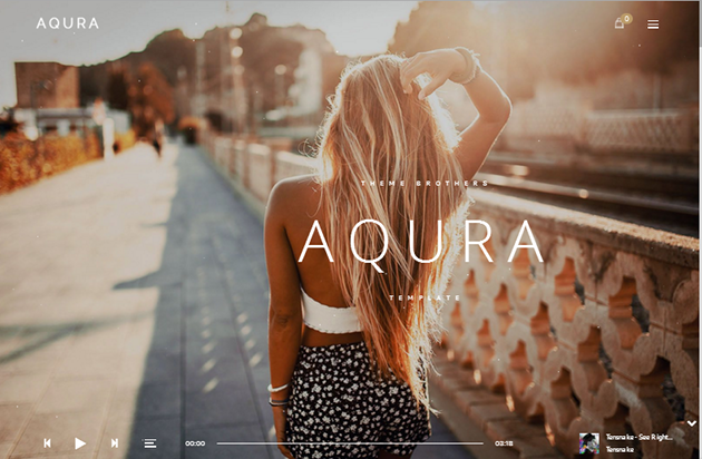 AQURA WordPress Theme