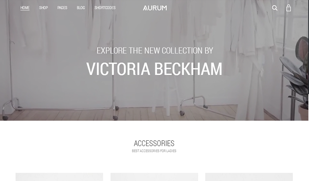 Aurumn WordPress Theme