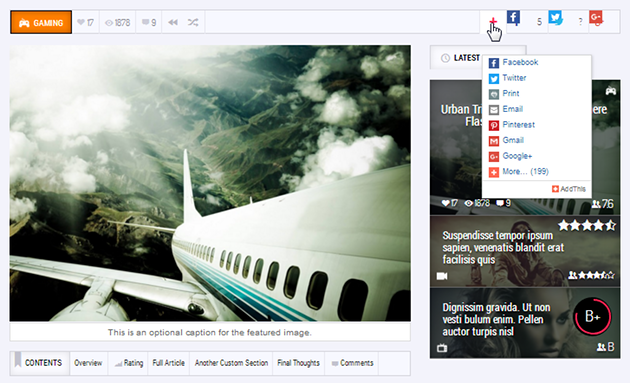 Explicit WordPress Theme