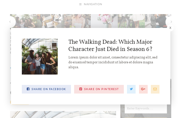 Florentine WordPress Theme