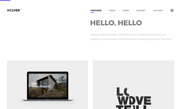 Holver WordPress Theme