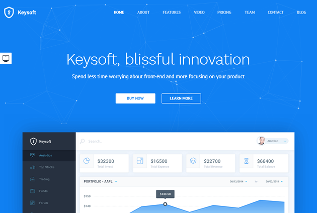 KeySoft WordPress Theme