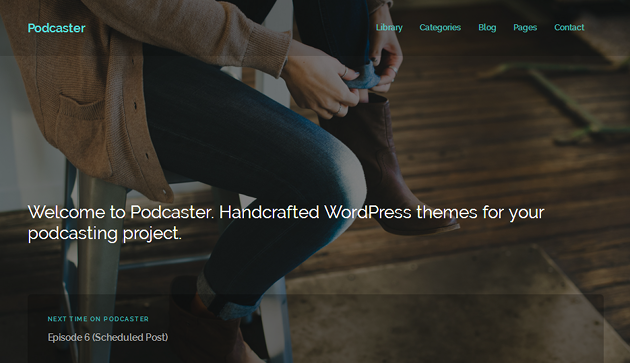 Podcaster WordPress Theme