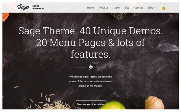 Sage WordPress Theme