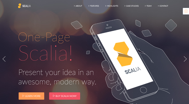 Scalia WordPress Theme