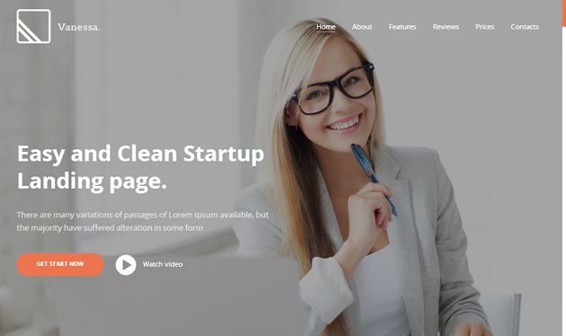 Vanessa WordPress Theme