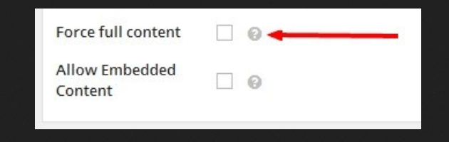 WP RSS Aggregator - Full Text RSS, Full Content Force Option