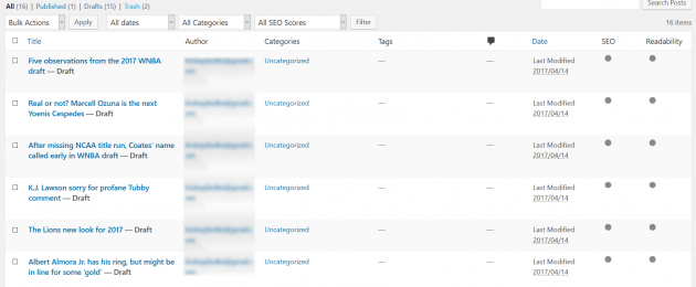 WP RSS Aggregator - Publish Imported Drafts