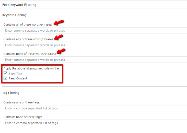 enhance your feed's display