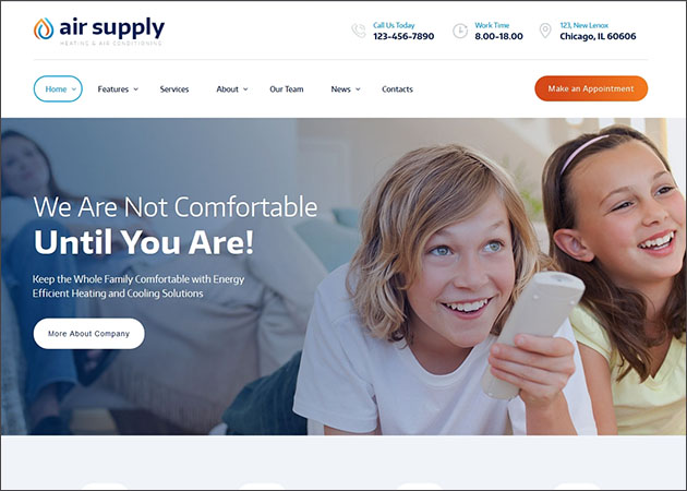 Air Conditioning Company and Heating Services