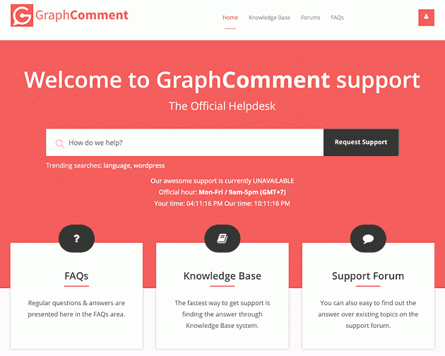 GraphComment Support