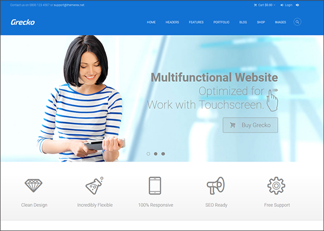 Grecko | Multipurpose WordPress Theme
