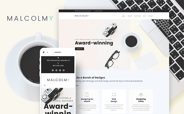 gner Portfolio WordPress Theme