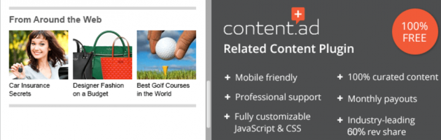Content Ad Plugin