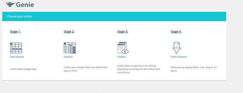 Genie WordPress Data Manager