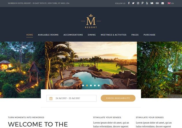 morrison hotel wordpress theme