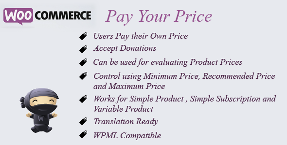 WooCommerce Recover Abandoned Cart - WooCommerce Pay Your Price