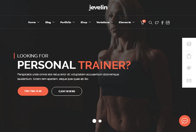 Jevelin WordPress Theme