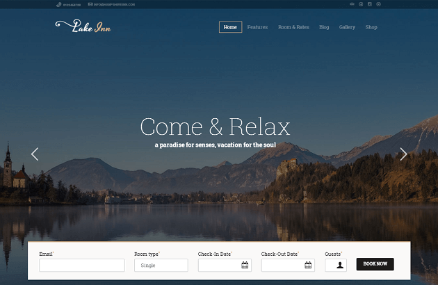 LakeInn WordPress Theme