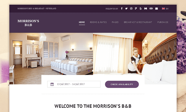Morrison Hotel WordPress Theme