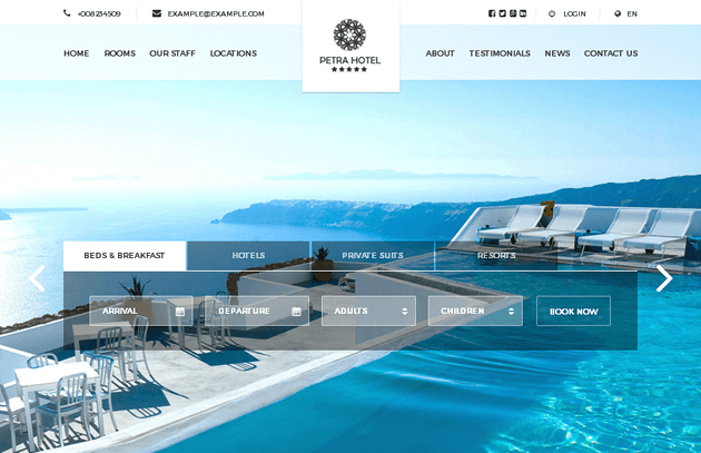 Petra WordPress Theme