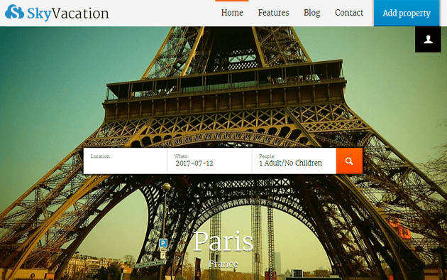 Sky WordPress Theme