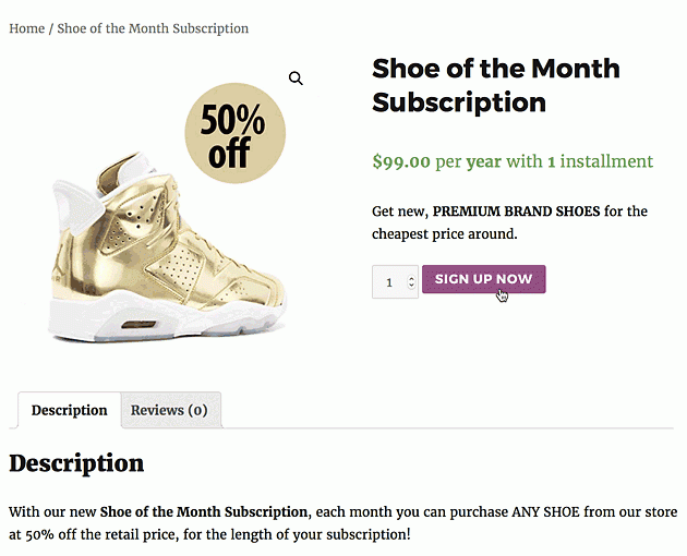 SUMO Subscriptions product