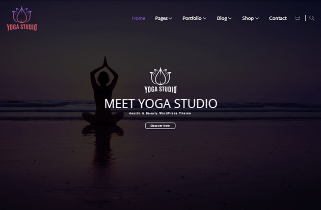 Yoga Studio WordPress Theme