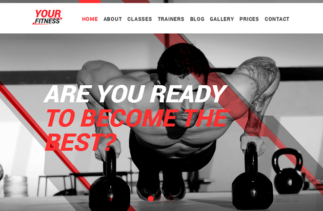 YourFitness WordPress Theme