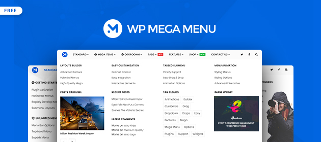 mega menu