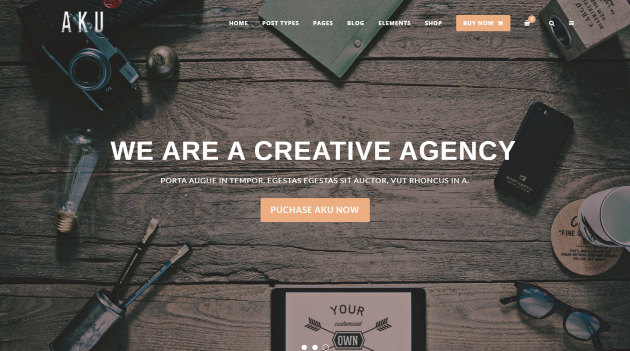 Aku WordPress Theme