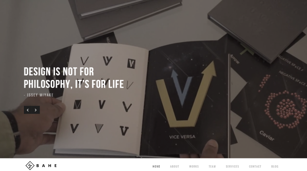 Bahe WordPress Theme