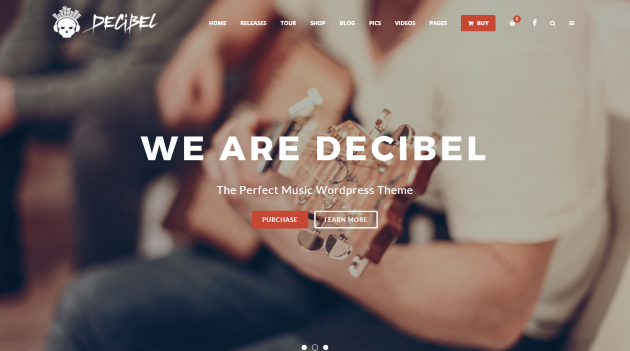 Decibel WordPress Theme