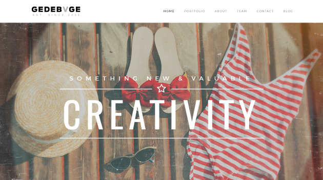 Gedebvge WordPress Theme