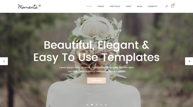 Moments WordPress Theme