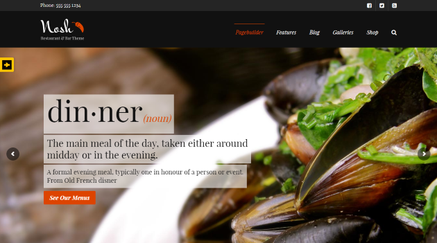 Nosh WordPress Theme
