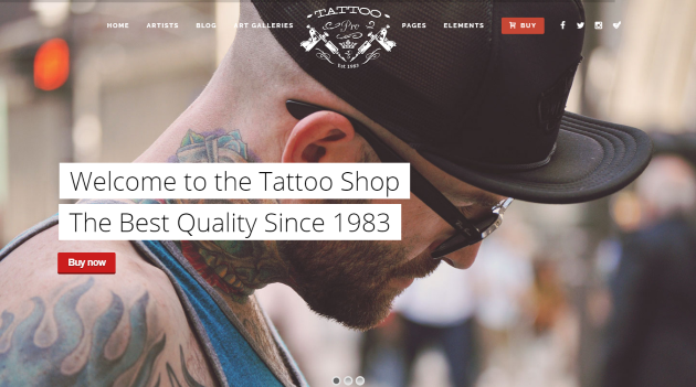 Tattoo Pro WordPress Theme