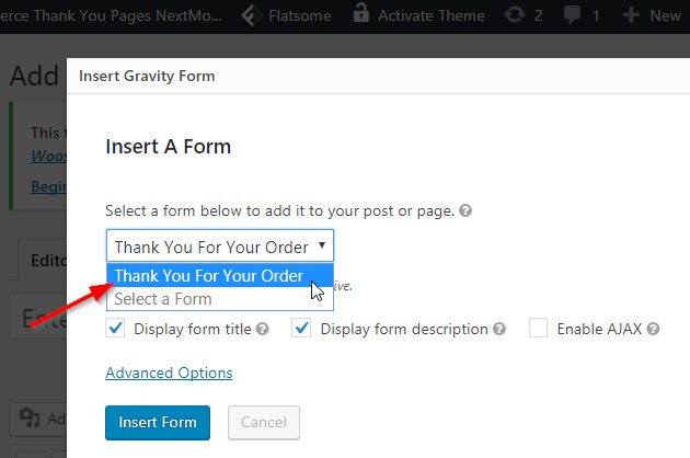 Survey in WooCommerce Thank You Page