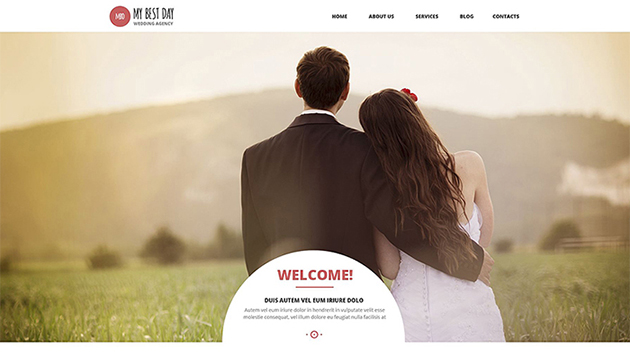 Wedding Planning Consultancy WordPress Theme 