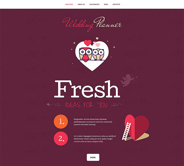 Wedding Planner WordPress Theme 