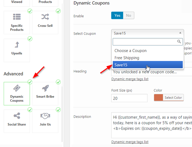 WooCommerce Thank You Page with discount coupon