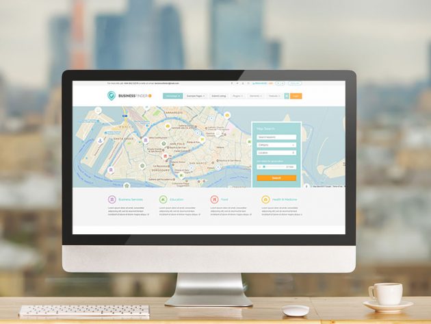 Business Finder+ WordPress Theme