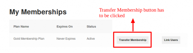 SUMO Memberhips - Plan Transfer Page