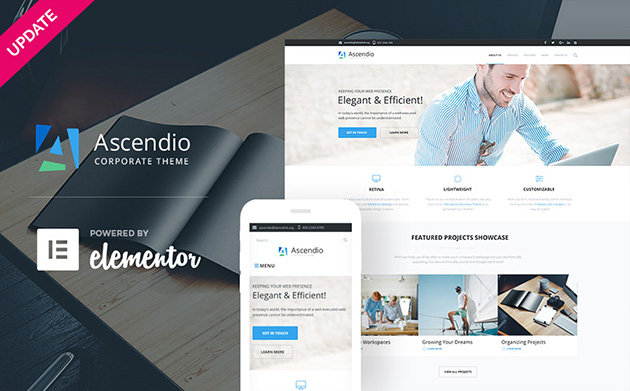 Businessman WP Template 