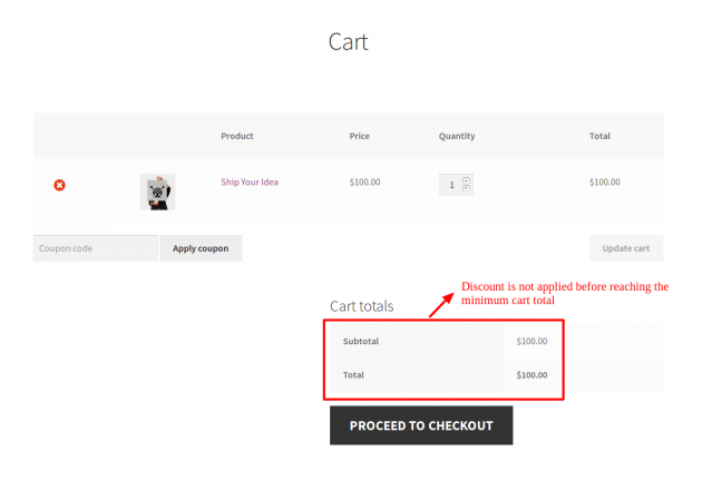 WooCommerce Dynamic Pricing - Cart Discounts Customer Before Change