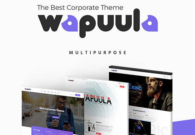 Wapuula - Multipurpose Corporate WordPress Theme 