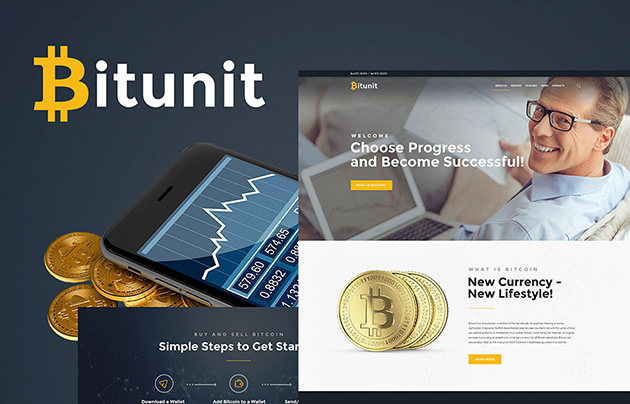 Bitcoin WordPress Template 