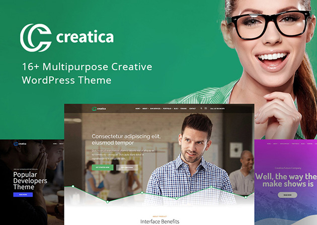 Creatica - Multipurpose WordPress Theme