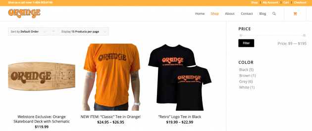 The Orange website.