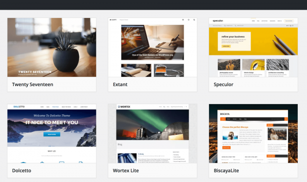 The WordPress.org Theme Directory.
